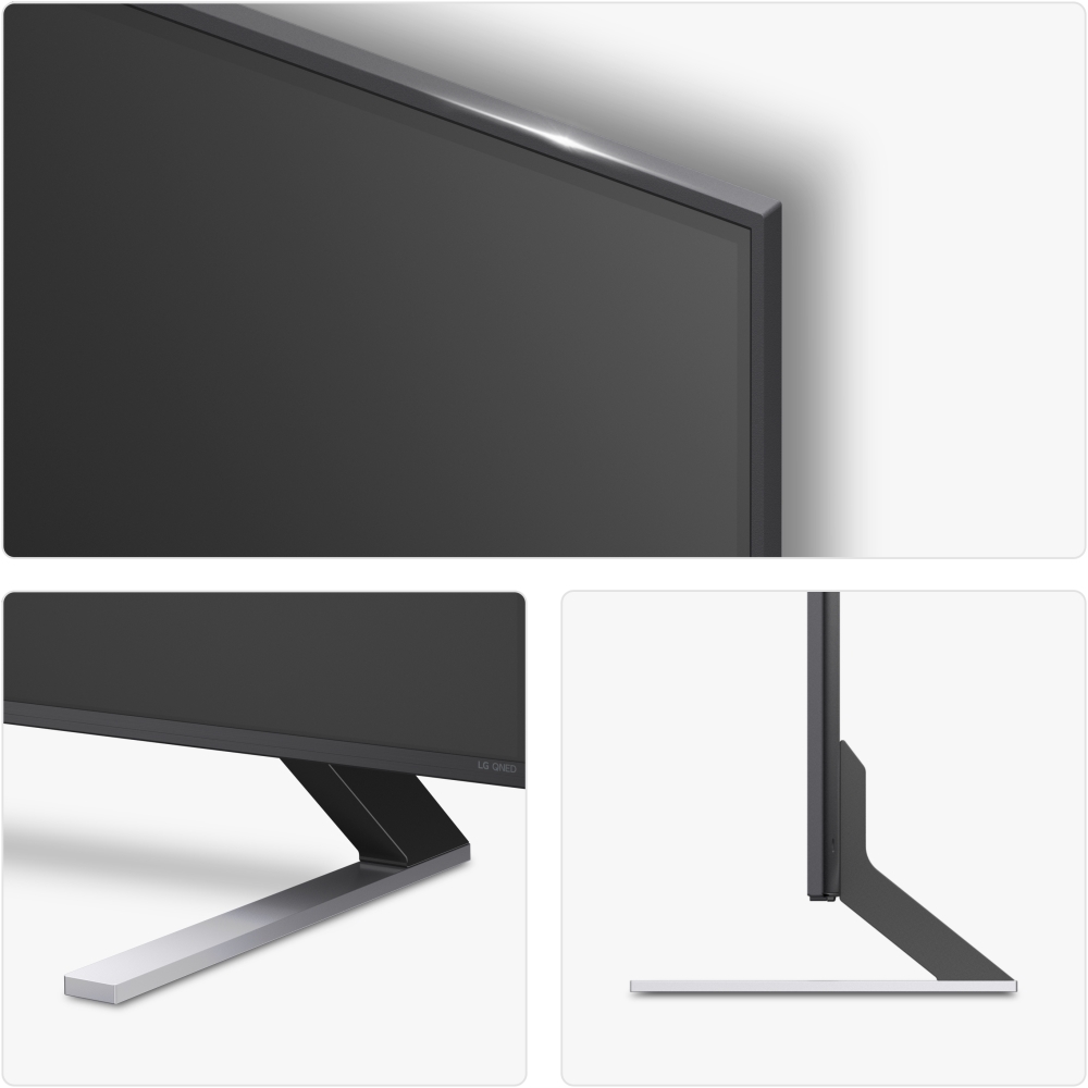 LG 75QNED85A6C 75" QNED Smart Television, 4K Ultra HD, Black, D Rated