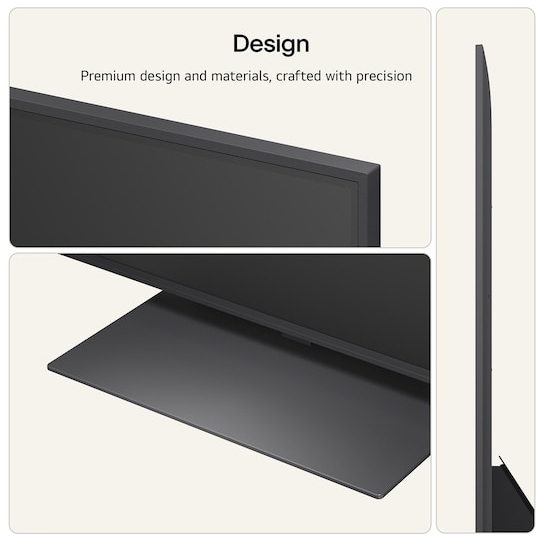 LG 75QNED87B6A.AEK 75" QNED Smart Television, 4K Ultra HD, Black, D Rated