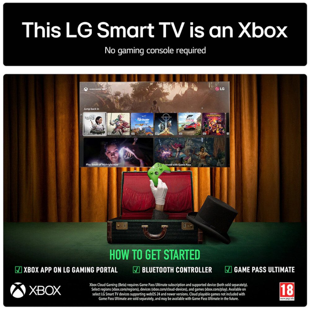 LG 75UA74006LB.AEK 75" LED Smart Television, Ashed Blue, 4K Ultra HD, F Rated