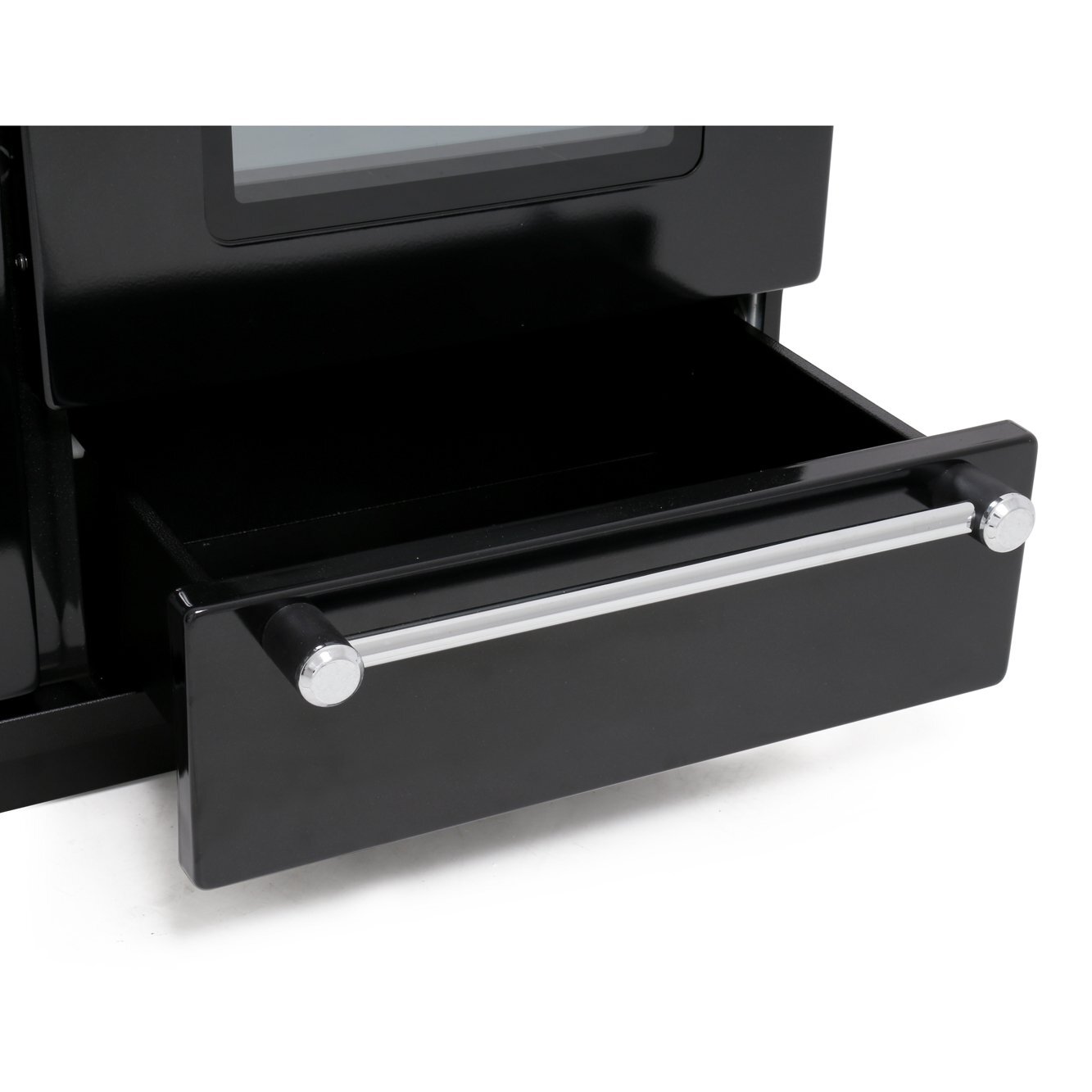 Rangemaster KCH110DFFCR/C 110cm Dual Fuel Range Cooker Kitchener Cream / Chrome, A Rated