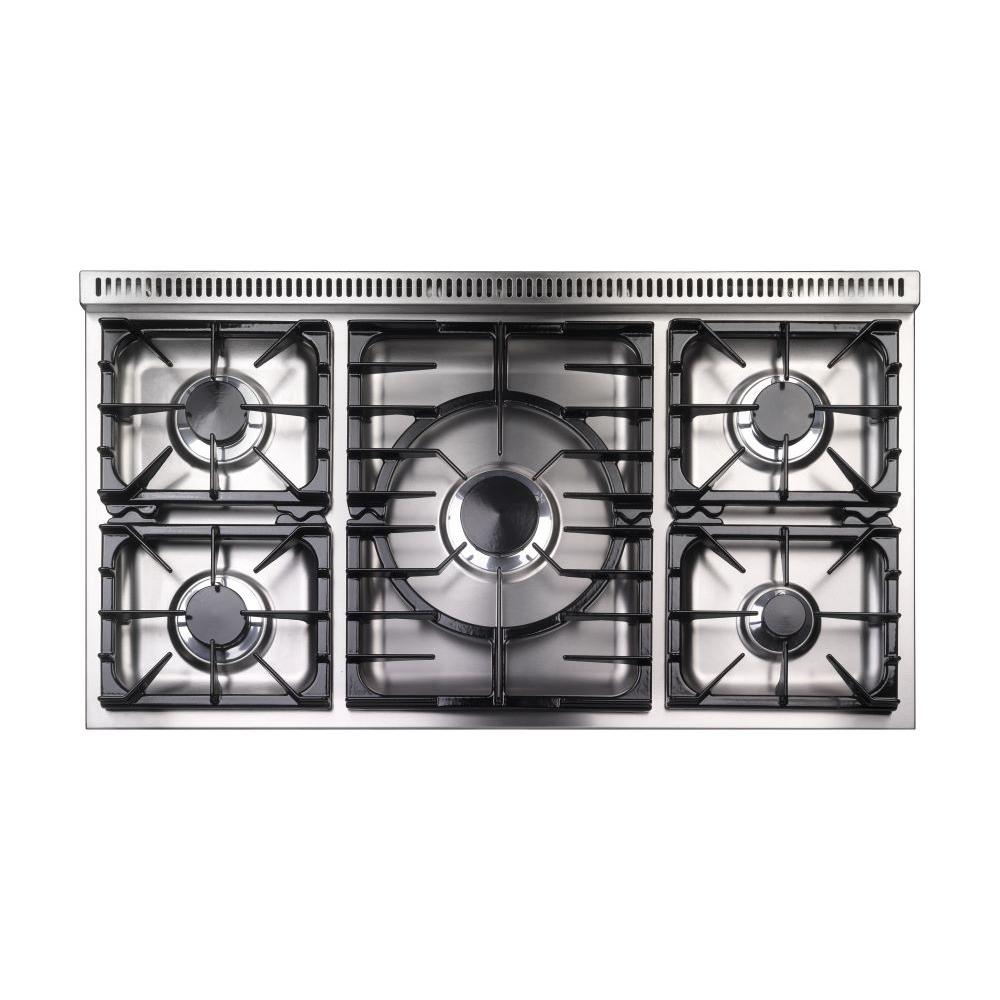 Falcon 1092 Deluxe Black Chrome 110cm Dual Fuel Range Cooker, A Rated
