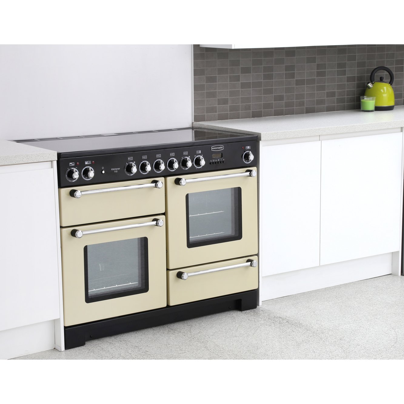 Buy Rangemaster KCH110ECCR/C Kitchener Cream with Chrome Trim 110cm