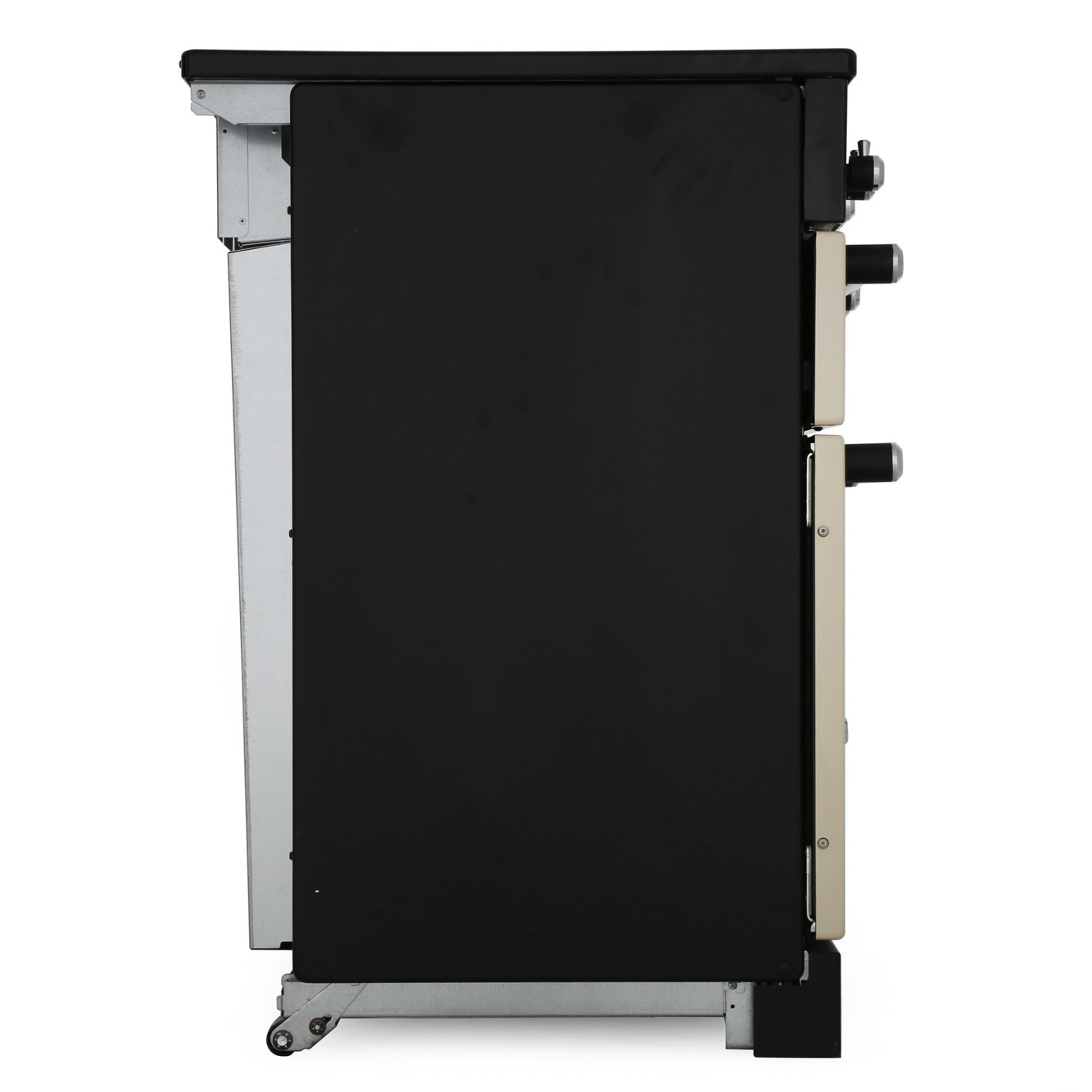 Rangemaster KCH110ECCR/C 110cm Ceramic Range Cooker Kitchener Cream / Chrome, A Rated