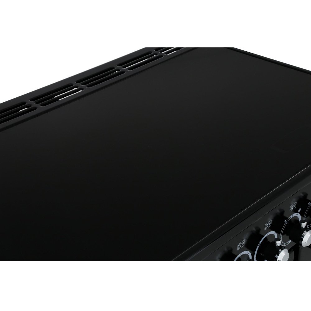 Rangemaster KCH90ECCR/C 90cm Ceramic Range Cooker Kitchener Cream / Chrome, A Rated