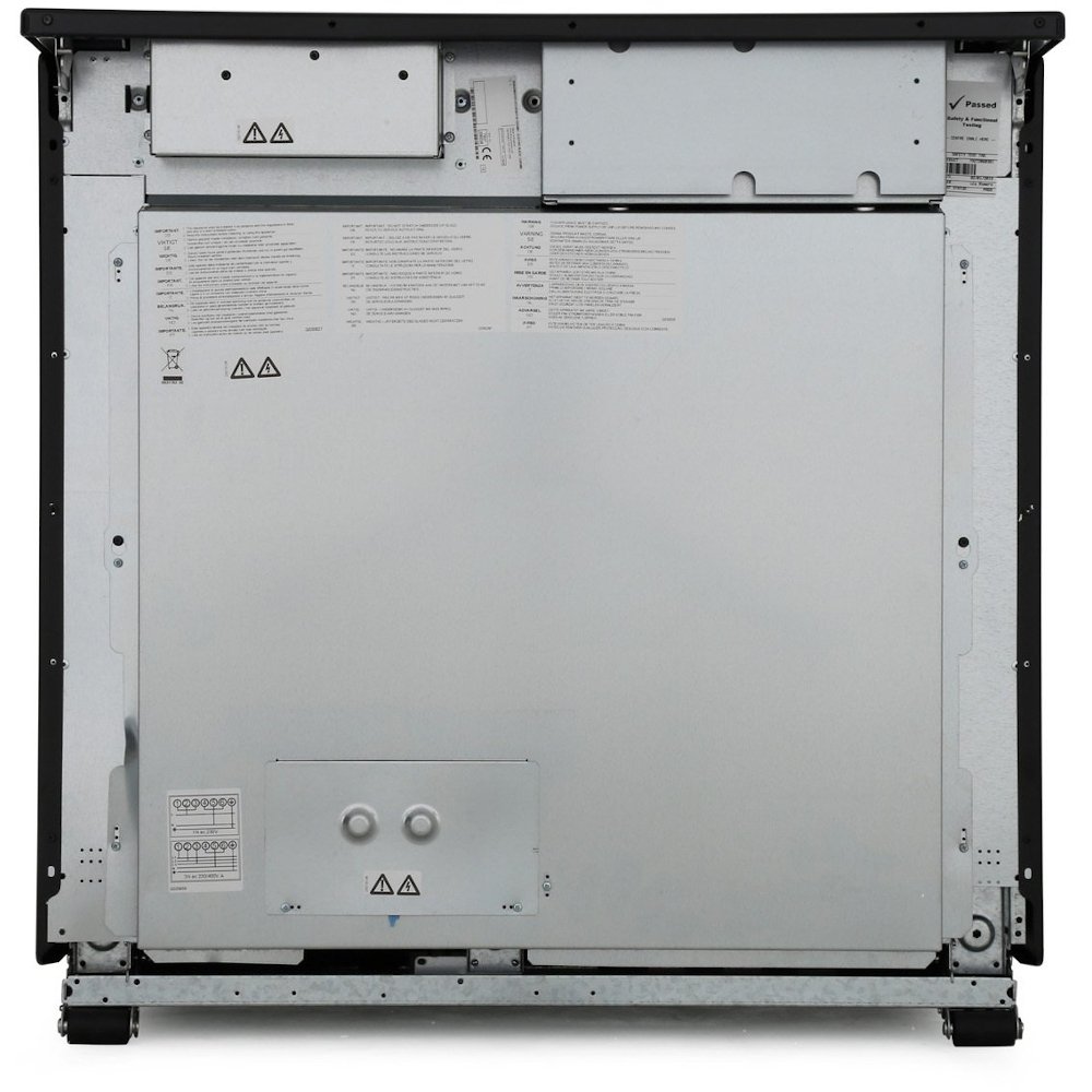 Rangemaster KCH90ECCR/C 90cm Ceramic Range Cooker Kitchener Cream / Chrome, A Rated