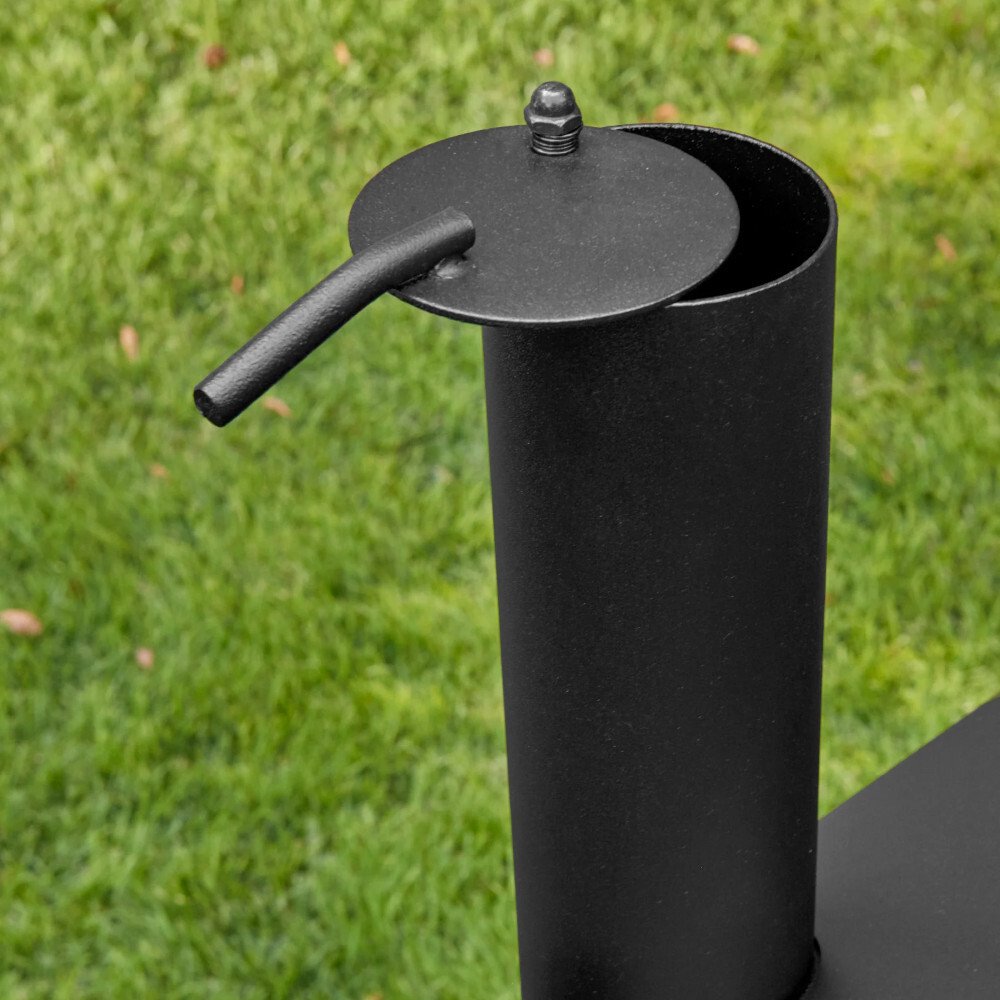Char-Griller CG30044223 Competition Pro Offset Smoker & Grill, Black