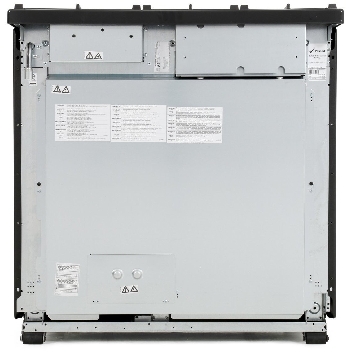 Rangemaster KCH90DFFCR/C 90cm Dual Fuel Range Cooker Kitchener Cream / Chrome, A Rated