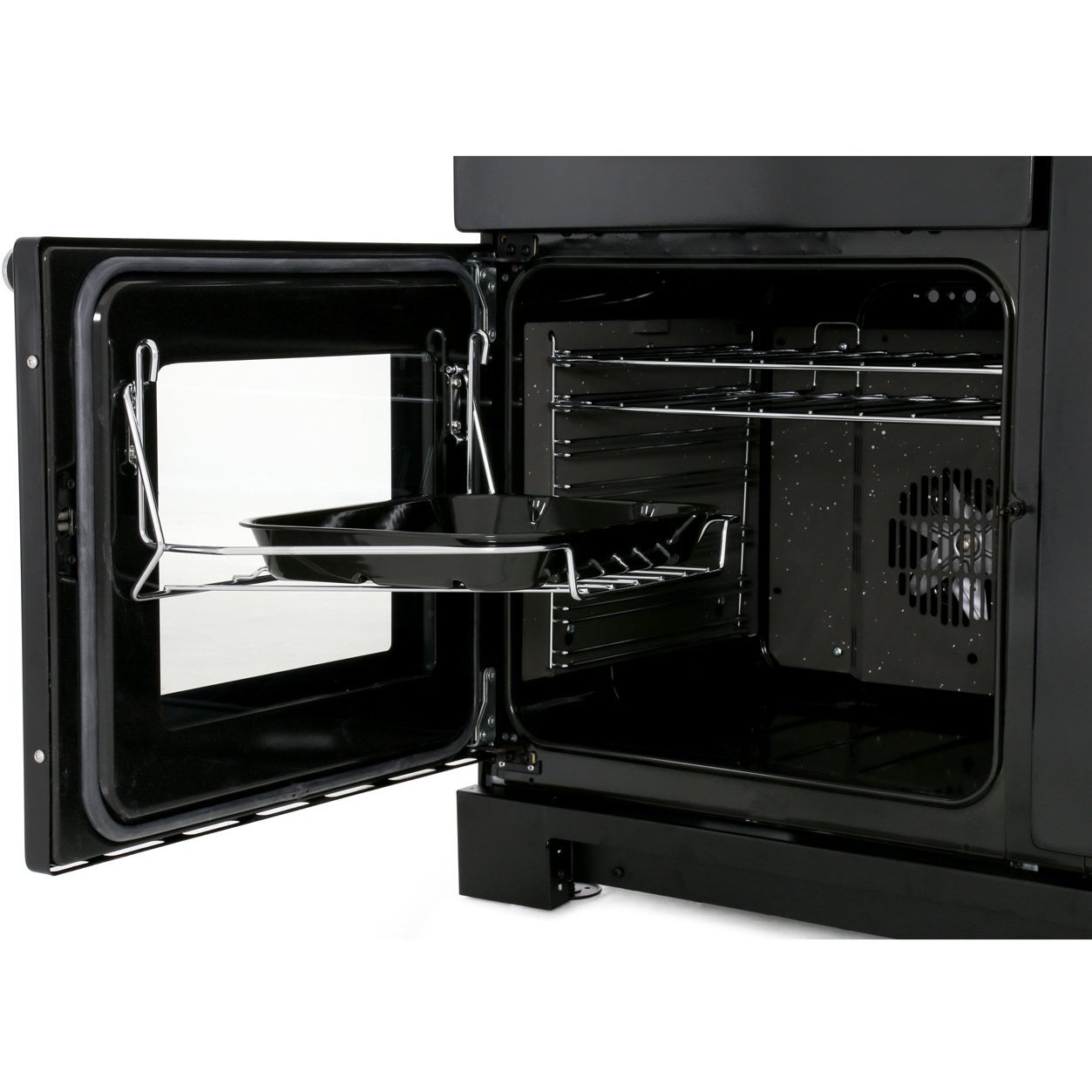 Rangemaster KCH90DFFCR/C 90cm Dual Fuel Range Cooker Kitchener Cream / Chrome, A Rated