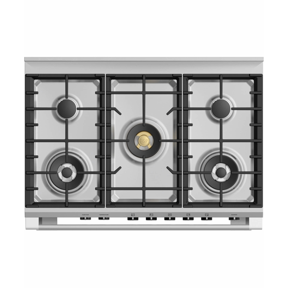 Fisher & Paykel OR90SCG6B1 Series 9 Classic 90cm Dual Fuel Range Cooker, Black, A Rated