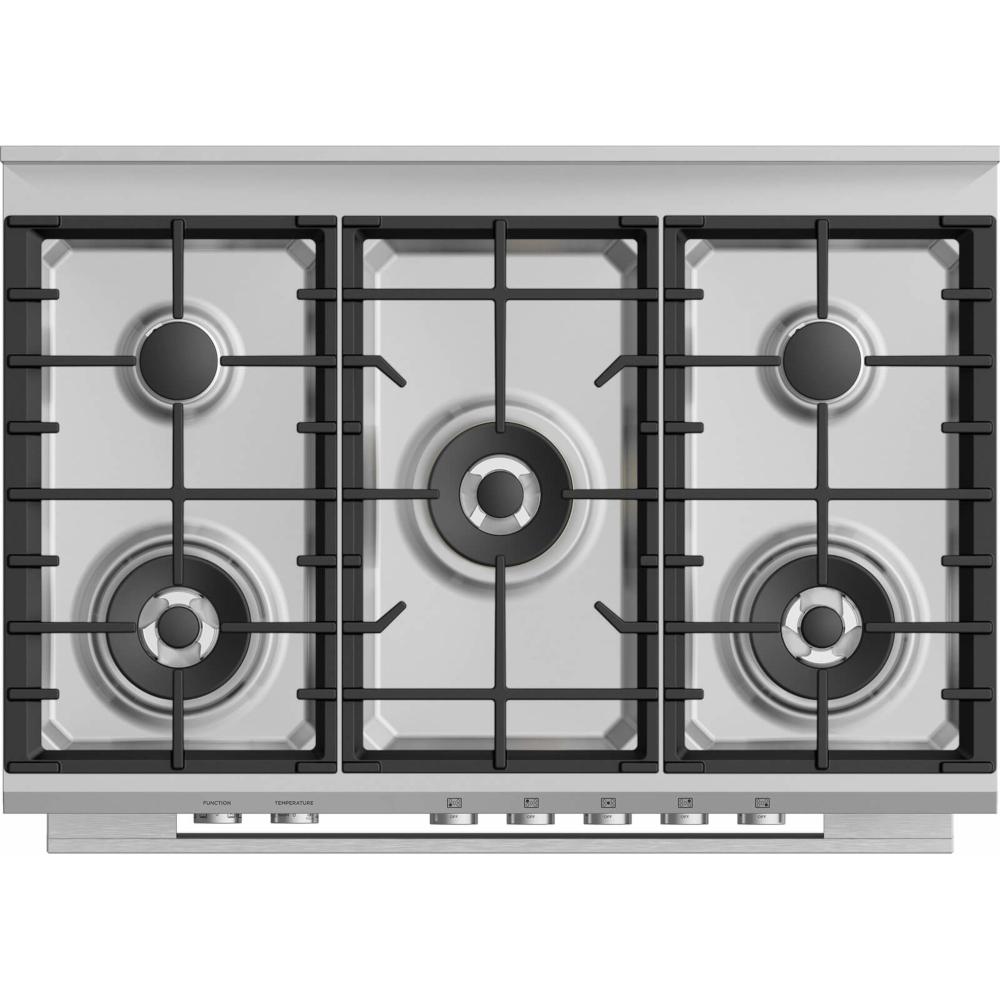 Fisher & Paykel OR90SDG4X1 Series 7 Contemporary 90cm Dual Fuel Range Cooker, Stainless Steel, A Rated