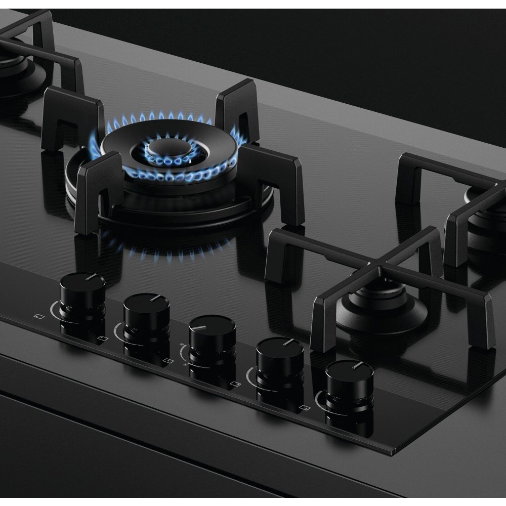 Buy Fisher & Paykel CG905DNGGB4 5 Burner Gas Hob (82033) Black on