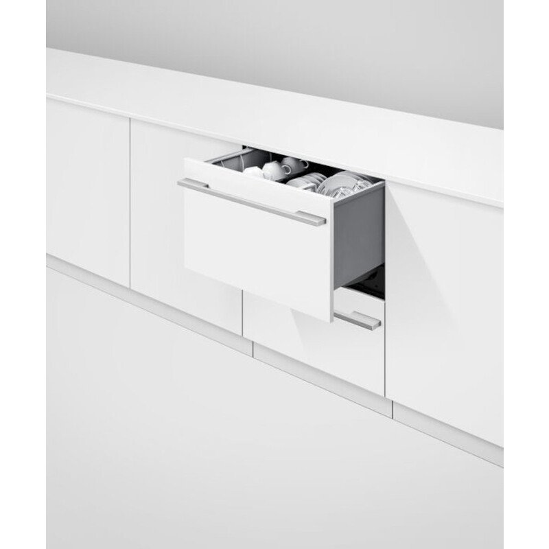 Fisher & Paykel DD60DHI9 Series 9 Integrated Double DishDrawer&trade; Dishwasher, 12 Place Settings, E Rated