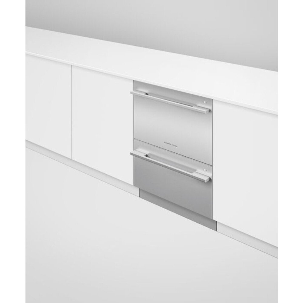 Fisher & Paykel DD60DDFHX9 Series 9 Contemporary Integrated Double DishDrawer&trade; Dishwasher, 12 Place Settings, E Rated