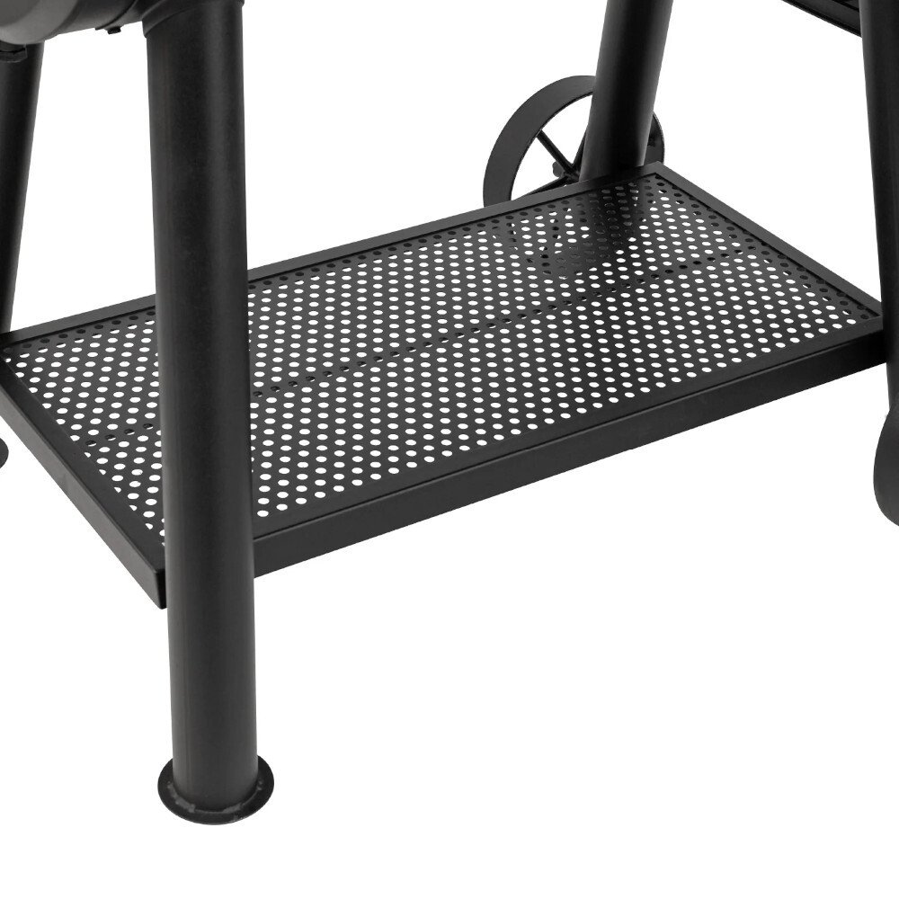 Char-Griller 8250 Grand Champ Offset Smoker & Grill, Black