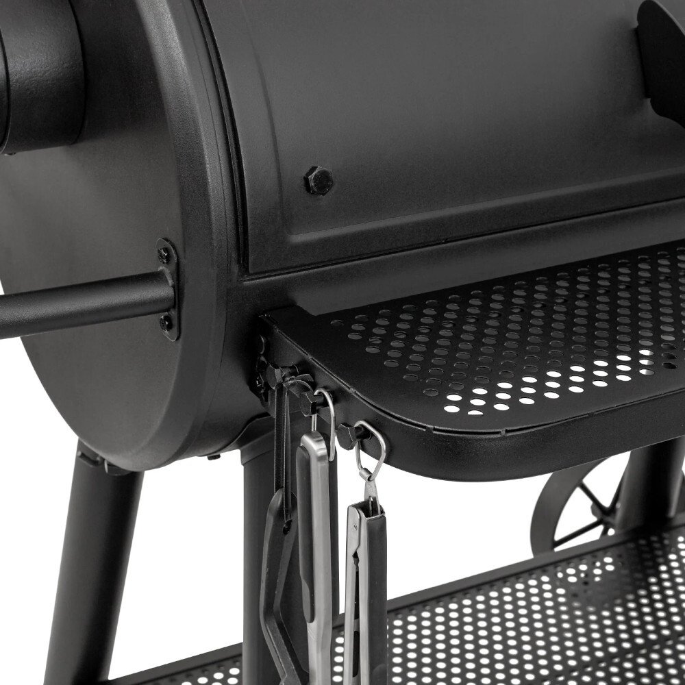 Char-Griller 8250 Grand Champ Offset Smoker & Grill, Black