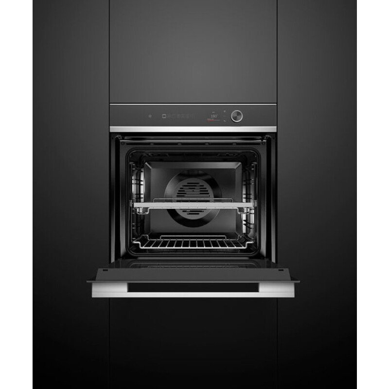 Fisher & Paykel OB60SD16PLX1 Built-In Electric Single Oven with Pyrolytic Cleaning, Stainless Steel, A Rated
