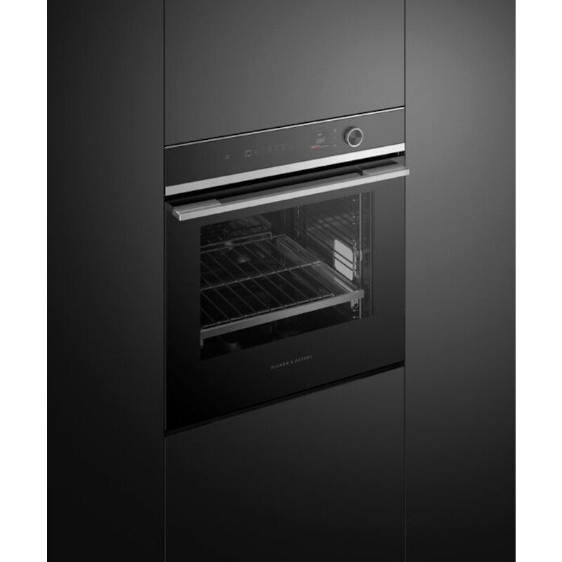 Fisher & Paykel OB60SD16PLX1 Built-In Electric Single Oven with Pyrolytic Cleaning, Stainless Steel, A Rated