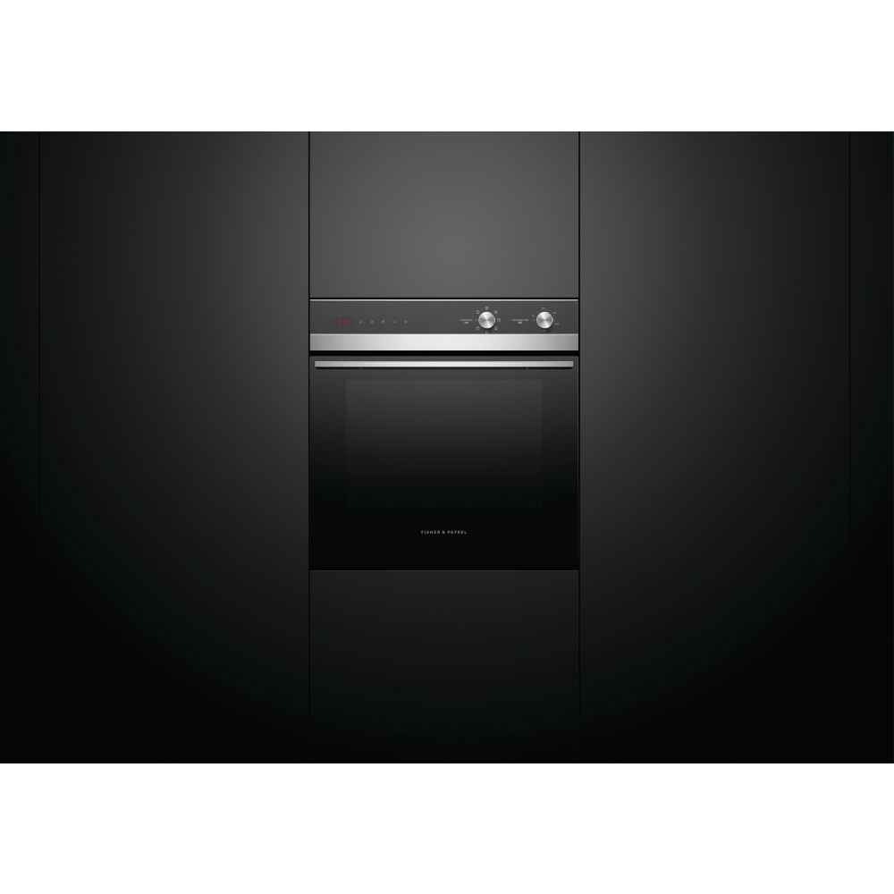 Fisher & Paykel OB60SC7CEX3 Built-In Electric Single Oven, Stainless Steel, A Rated