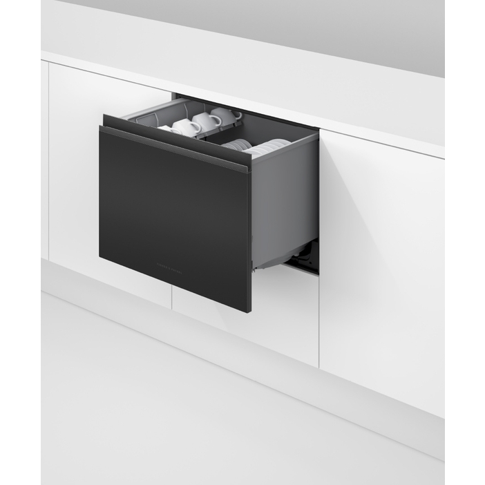 Fisher & Paykel DD60ST4HNB9 Series 9 Contemporary Integrated Tall Single DishDrawer&trade; Dishwasher, 6 Place Settings, F Rated