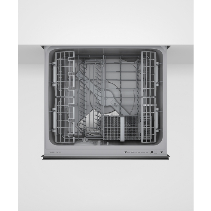 Fisher & Paykel DD60ST4HNB9 Series 9 Contemporary Integrated Tall Single DishDrawer&trade; Dishwasher, 6 Place Settings, F Rated