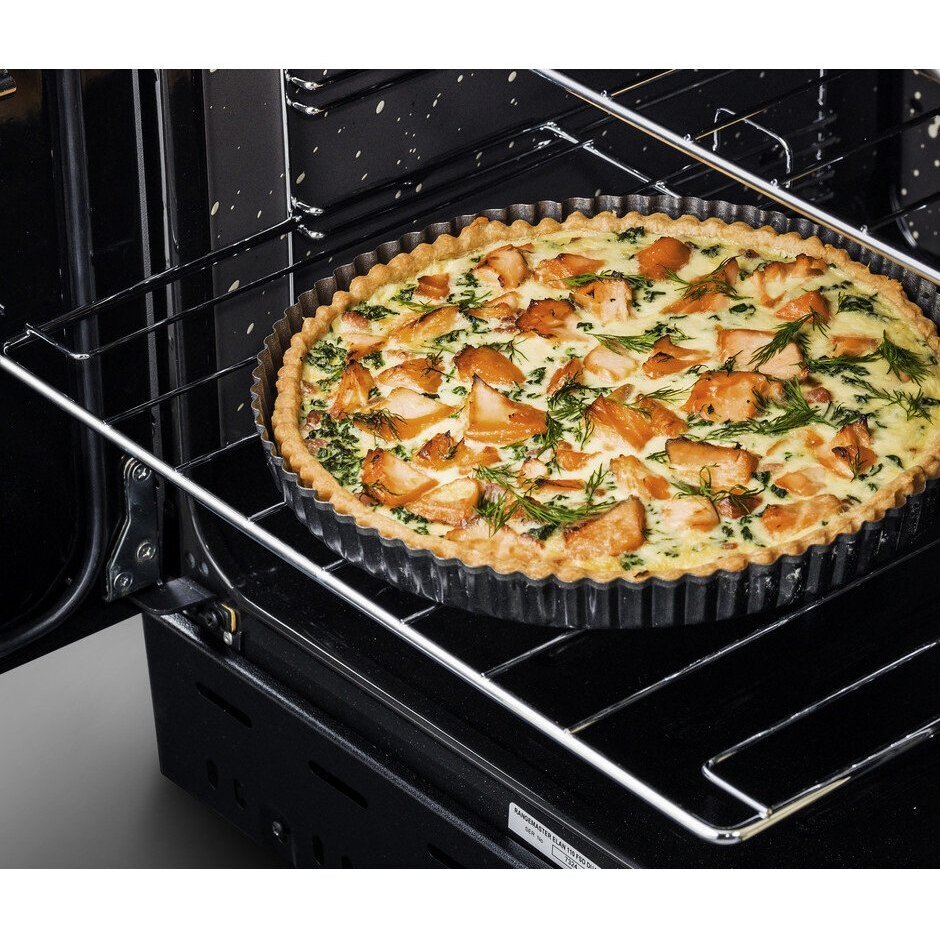 Rangemaster PROP110ECSS/C 110cm Ceramic Range Cooker Professional Plus Stainless Steel / Chrome, A Rated