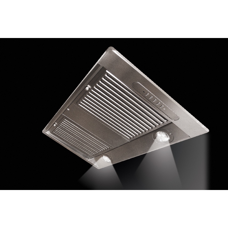 Rangemaster REXT720 Canopy Cooker Hood Stainless Steel, D Rated