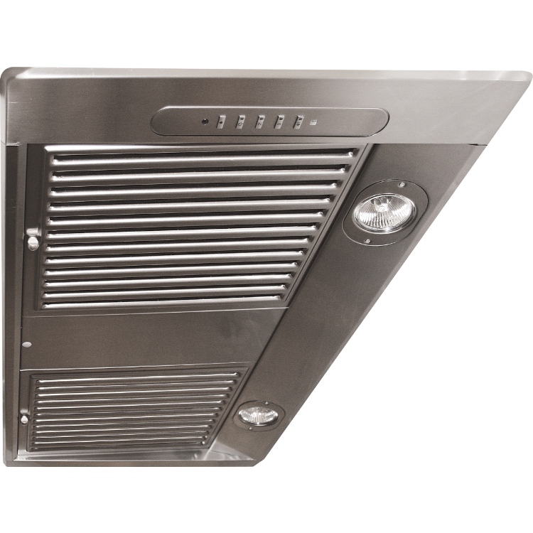 Rangemaster REXT720 Canopy Cooker Hood Stainless Steel 72cm