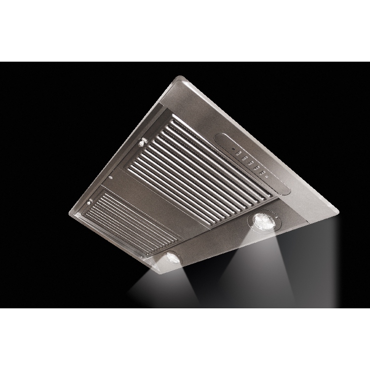Rangemaster REXT720 Canopy Cooker Hood Stainless Steel, D Rated