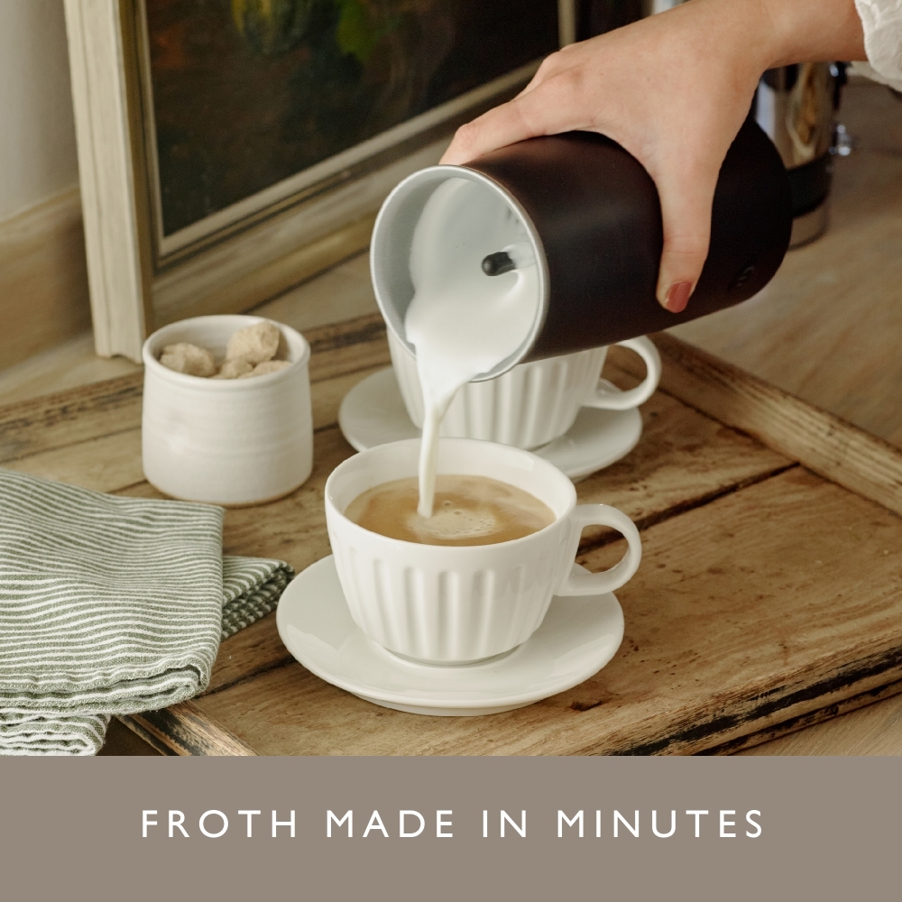 Dualit 84140 Hot Chocolate Maker and Milk Frother, Black