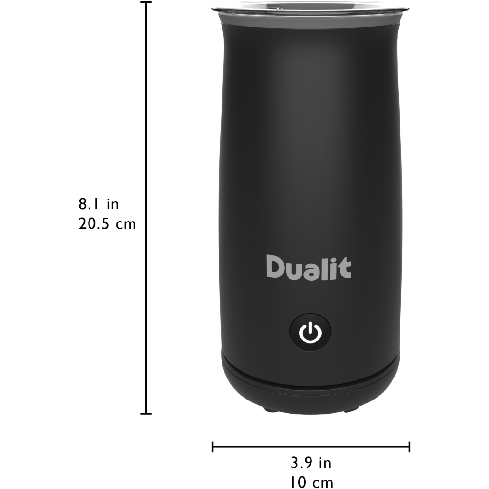 Dualit 84140 Hot Chocolate Maker and Milk Frother, Black