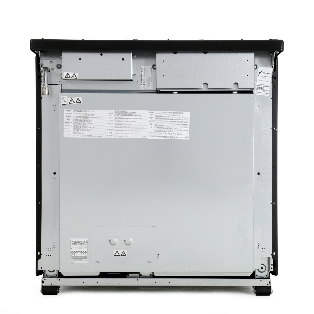 Rangemaster PROP90DFFSS/C 90cm Dual Fuel Range Cooker Professional Plus Stainless Steel / Chrome, A Rated