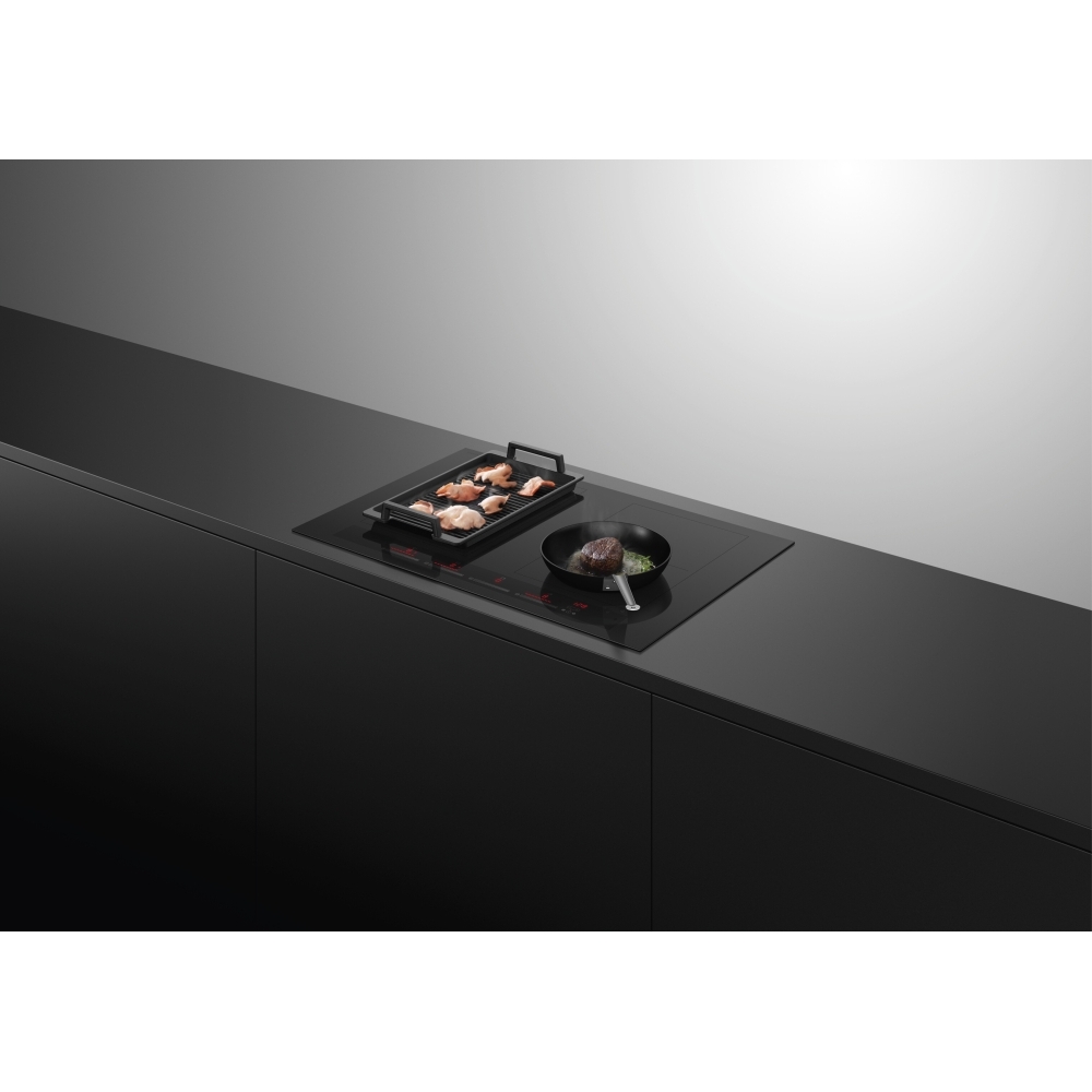 Fisher & Paykel CI804ZZDTB5 80cm Induction Hob, Black