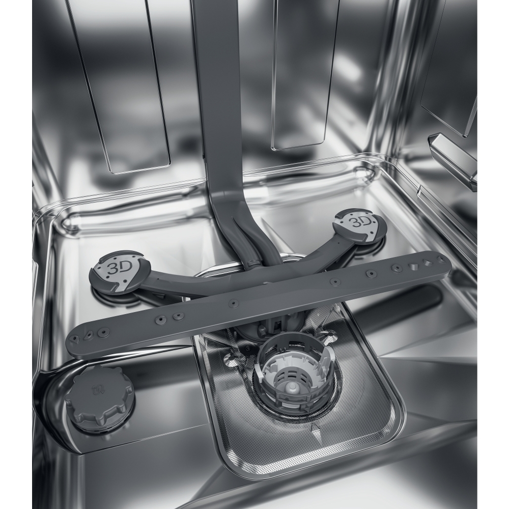 Hotpoint H7FHS51XUK Dishwasher, 15 Place Settings, Silver, B Rated