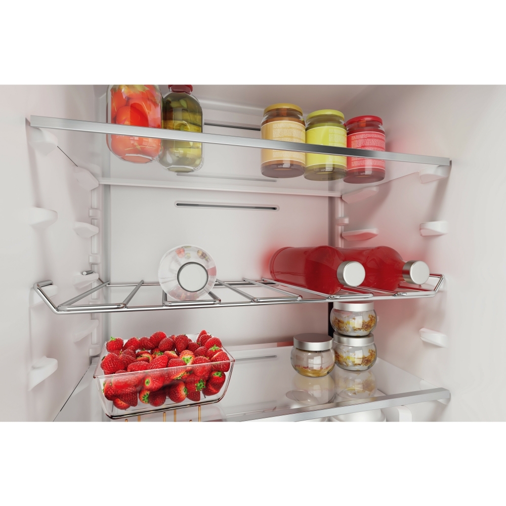 Hotpoint HTC20T322UK Total No Frost Integrated Fridge Freezer, Sliding Hinge, 70/30, E Rated