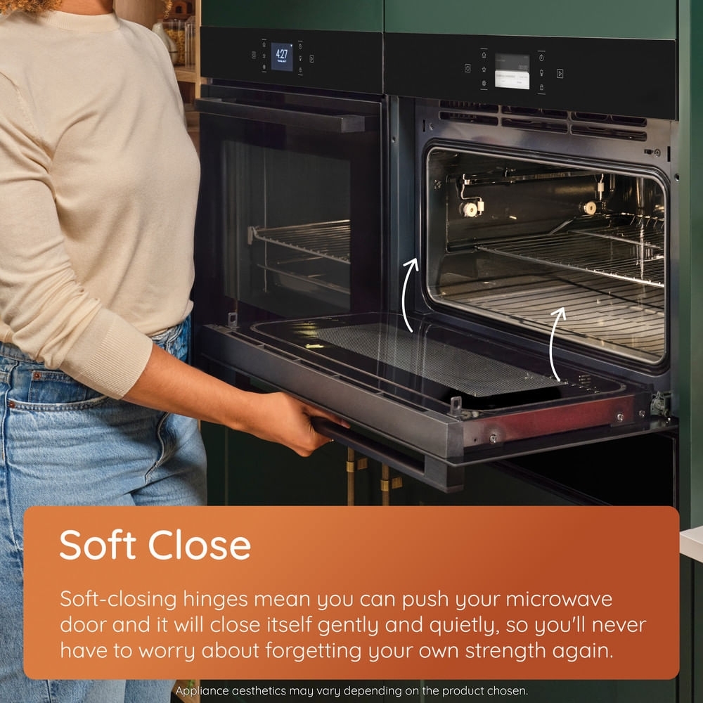 Hotpoint HCW6O7HTSBUK Class 6 Compact Oven with Microwave and Cook 3, Black