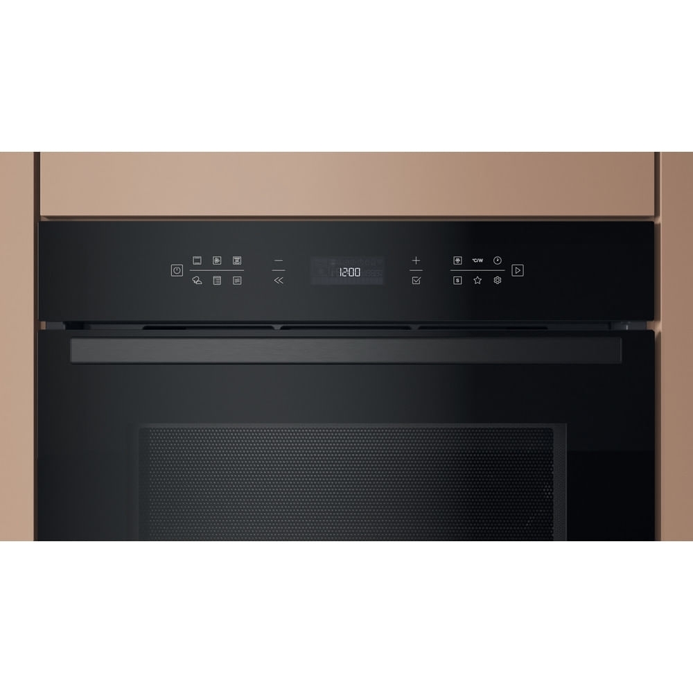 Hotpoint HCW6O7HTSBUK Class 6 Compact Oven with Microwave and Cook 3, Black