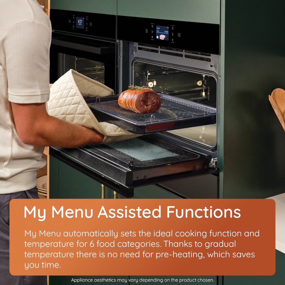 Hotpoint HCW6O7HTSXUK Built-In Combination Microwave Oven, Black