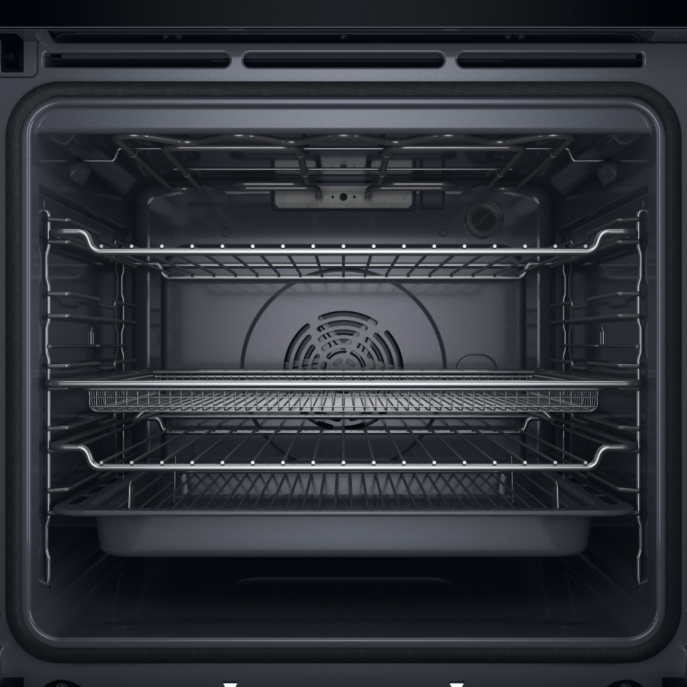Hotpoint HOI4S8PM0BUK Built-In Electric Single Oven with Pyrolytic Cleaning, Black, A+ Rated