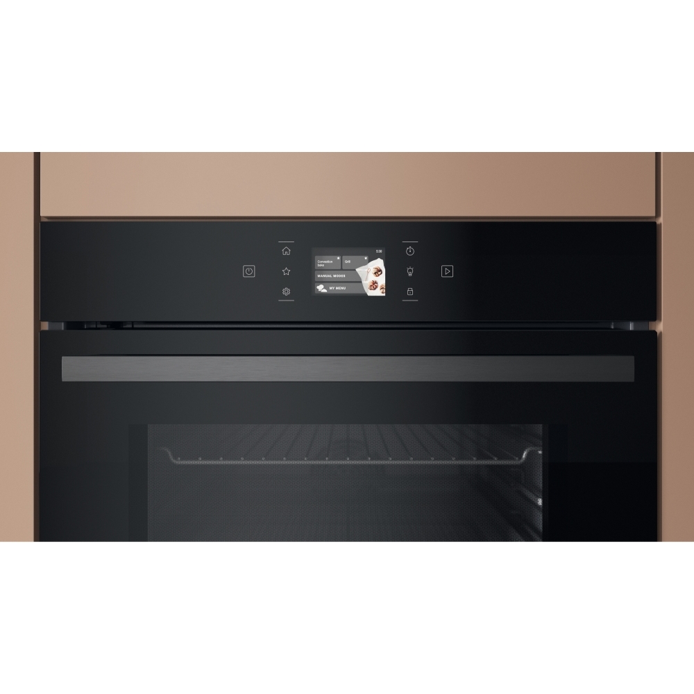 Hotpoint HOI98PT2SBUK Built-In Electric Single Oven with Pyrolytic Cleaning, Black, A+ Rated