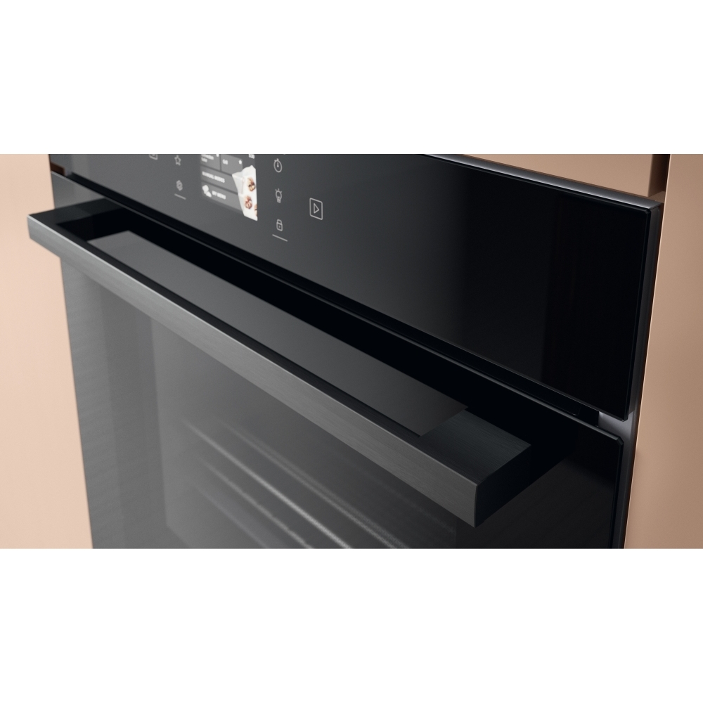 Hotpoint HOI98PT2SBUK Built-In Electric Single Oven with Pyrolytic Cleaning, Black, A+ Rated