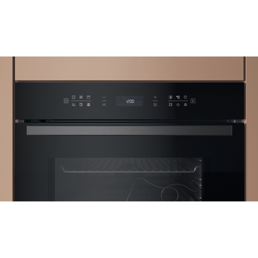 Hotpoint HOI68PPT2SBUK Built-In Electric Single Oven with Pyrolytic Cleaning, Black, A+ Rated