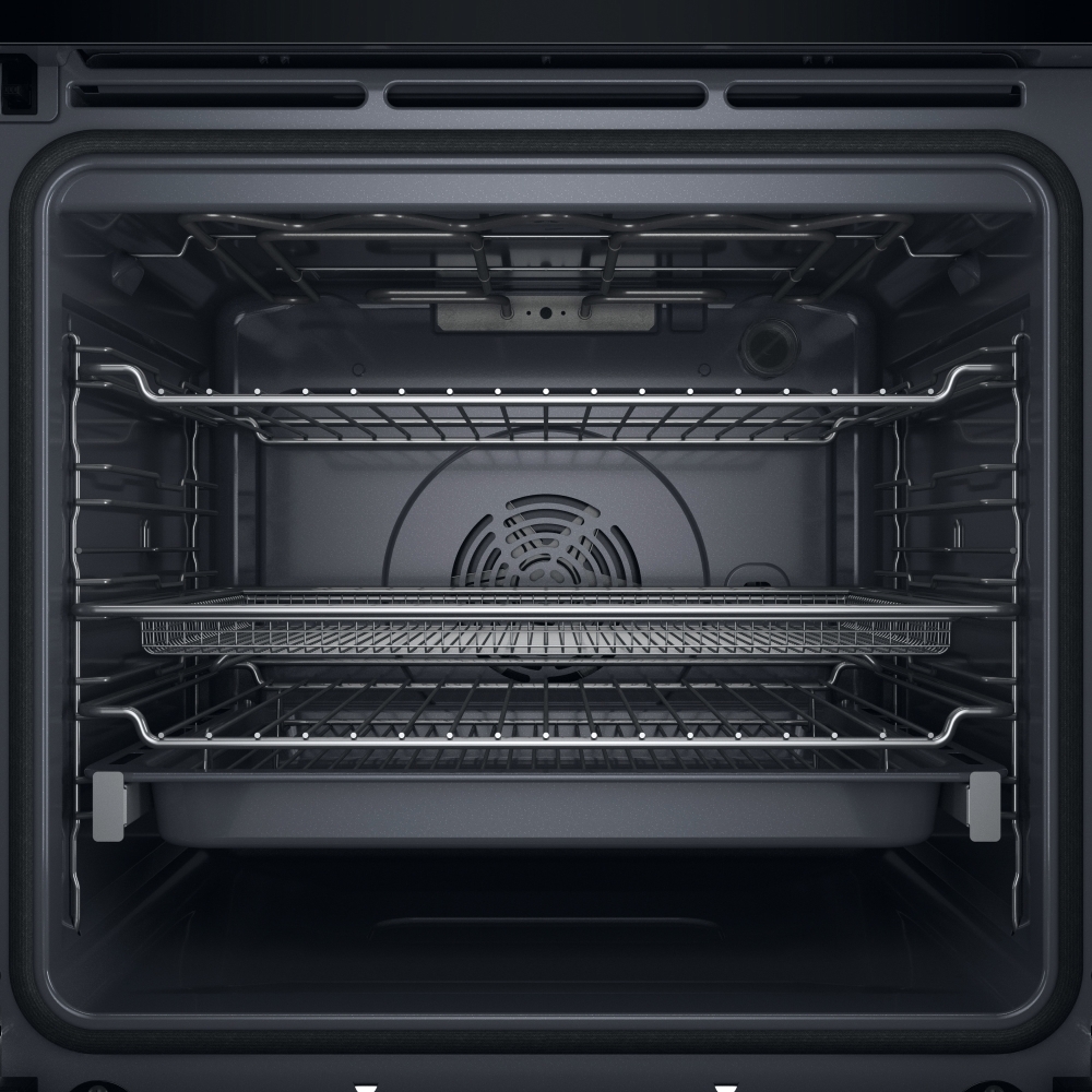 Hotpoint HOI68PT1SBUK Built-In Electric Single Oven with Pyrolytic Cleaning, Black, A+ Rated