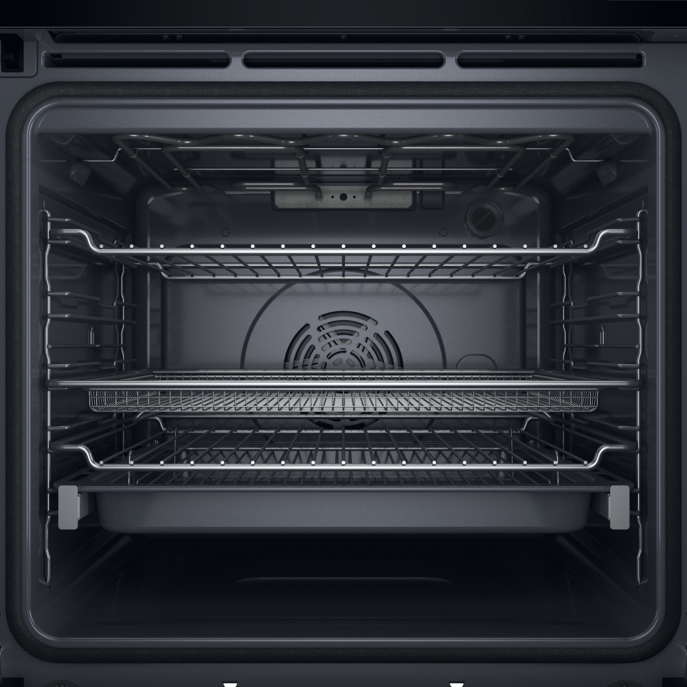 Hotpoint HOI6A8PT1SXUK Built-In Electric Single Oven with Pyrolytic Cleaning, Stainless Steel, A+ Rated