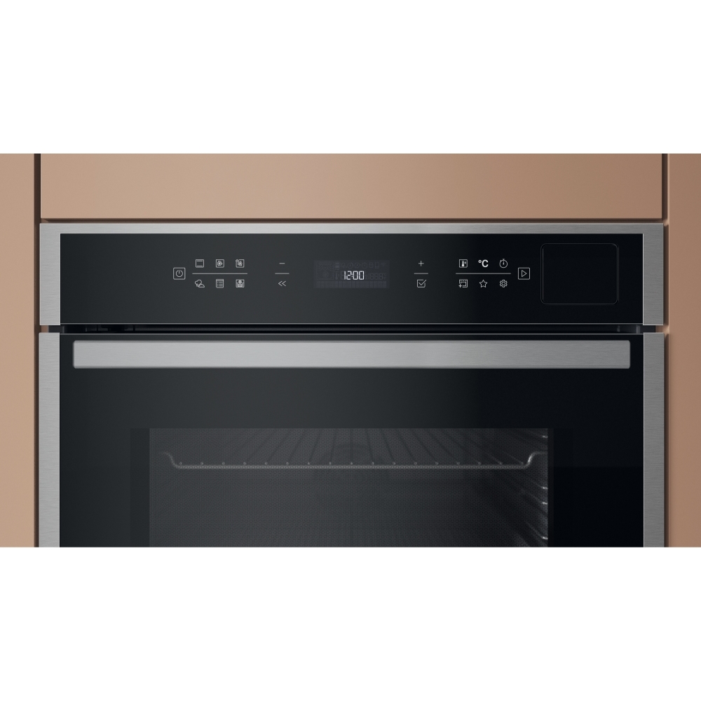 Hotpoint HOI6A8PT1SXUK Built-In Electric Single Oven with Pyrolytic Cleaning, Stainless Steel, A+ Rated