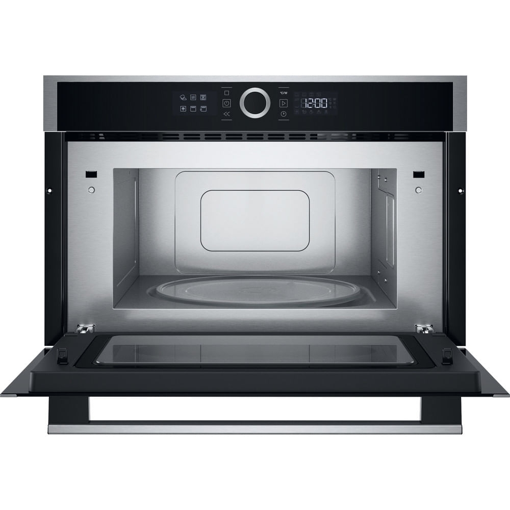 Hotpoint HMD44MXUK Built-In Microwave with Grill, Stainless Steel