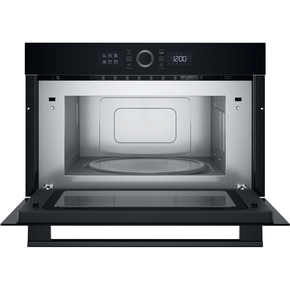 Hotpoint HMD44MBUK Built-In Microwave with Grill, Black