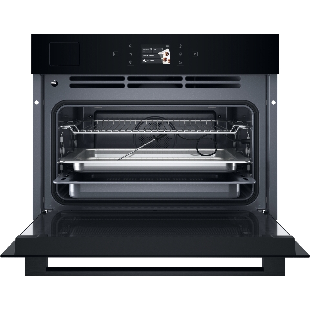Hotpoint HCS9A9PHTSBA Compact Oven, Black, A+ Rated