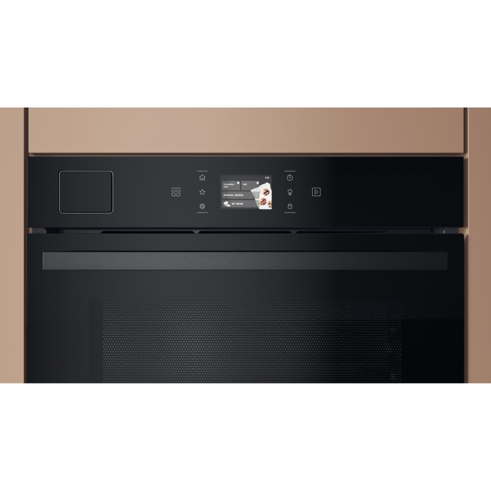 Hotpoint HCS9A9PHTSBA Compact Oven, Black, A+ Rated