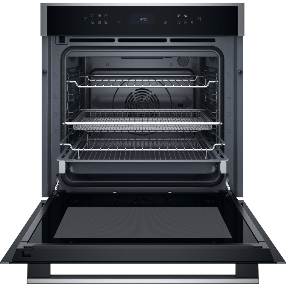 Hotpoint HOI68PT1SXUK Built-In Electric Single Oven with Pyrolytic Cleaning, Stainless Steel, A+ Rated