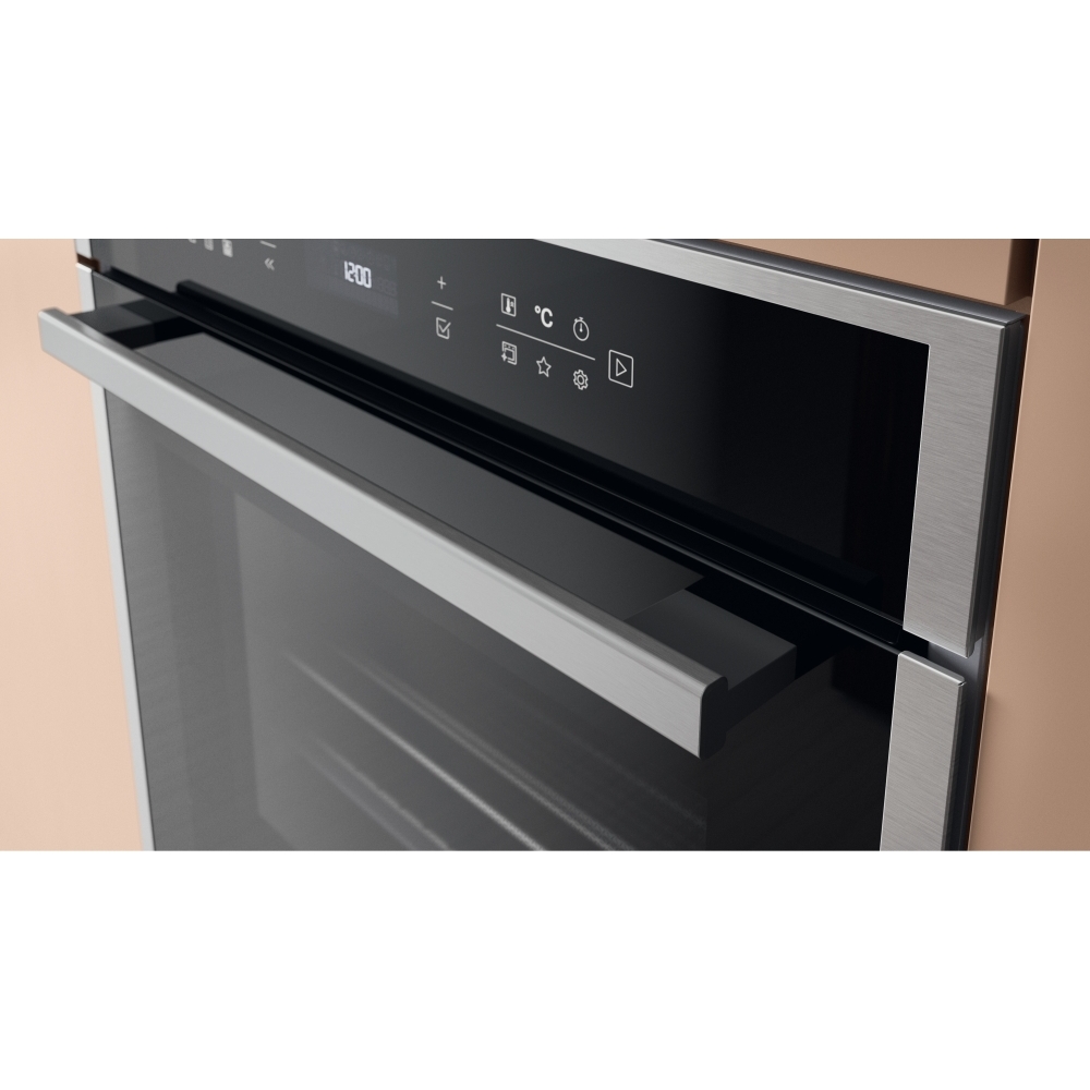 Hotpoint HOI68PT1SXUK Built-In Electric Single Oven with Pyrolytic Cleaning, Stainless Steel, A+ Rated
